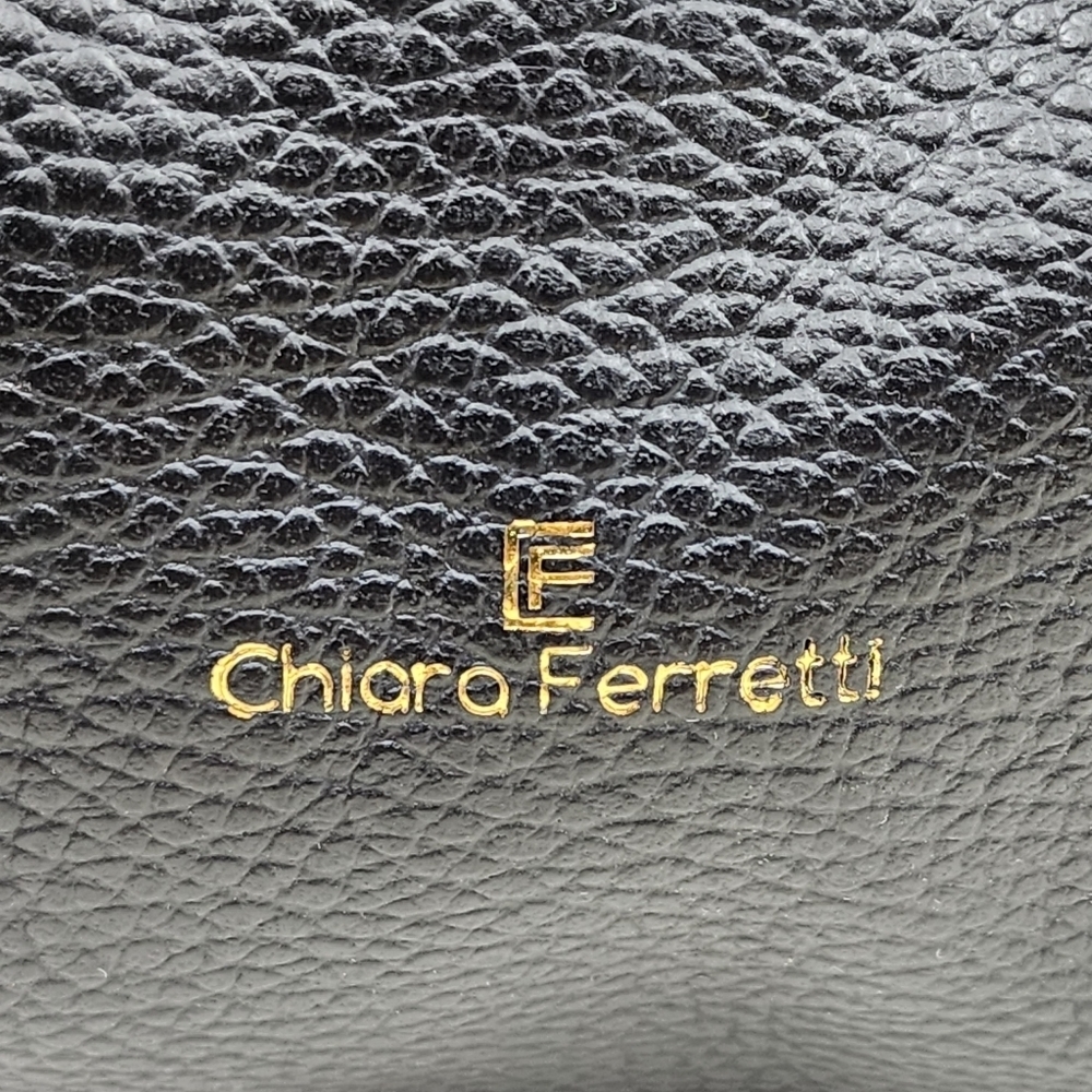 Chiara Ferretti Women's Made In Italy Genuine Leather Shoulder Bag - Picture 2 of 9